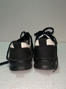 Two-Tone Lace-Up Sneakers