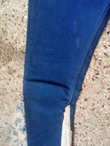 Blue Jeans With Bohemian Flare