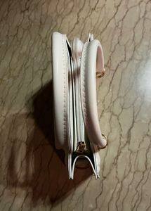 White Floral Handbag