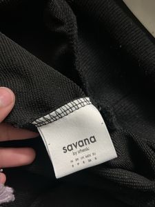 Cute Black Off-Shoulder Bow Top