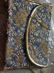 Fully Embroidery Sling Bag