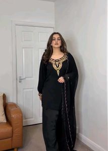 New Standard Siraak Dress full Embroidery work Dre