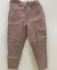 Mauve Cargo Pants