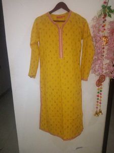 Beautiful Suit With Cotton Salwar