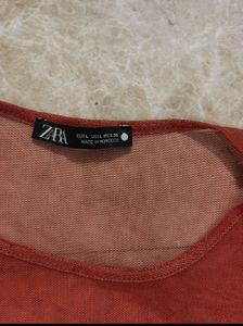 ZARA Ombre Bodycon Midi Dress