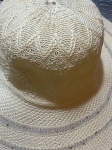 Beige Summer Beach Hat