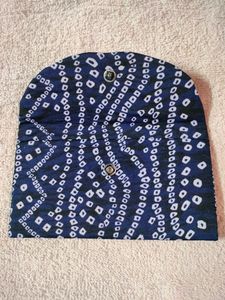 New bandhni printed clutch