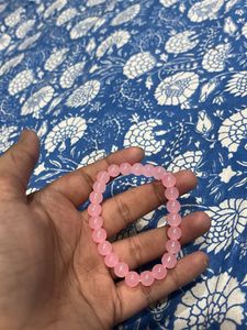 Pink Beaded Bracelet