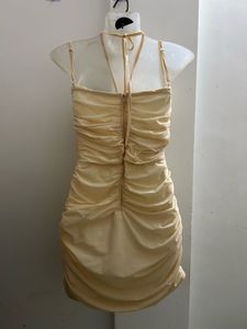 Cream Bodycon Dress