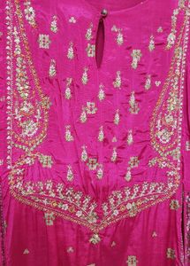 W Fushia Pink Kurti