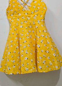 &#39;Sunny Yellow Floral Dress–Cute&amp;Comfy Summer Vibes