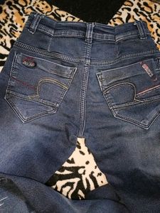 Jeans For Boys Soft Fabric And Comfortable Waist Is 26 Inches And Length Is 37 Inches