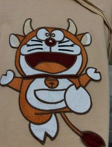 gucci x doraemon hooded