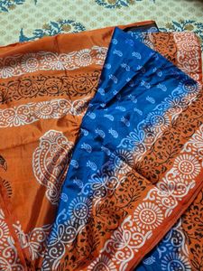 Ethnic modal silk Saree with blouse