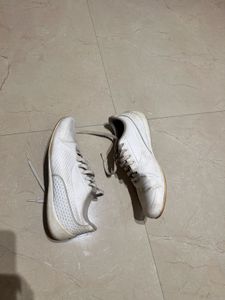 Puma White Everyday Sneakers - Used