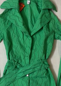 y2k vintage waist belted fitted shirt