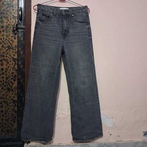 CHARCOAL BLACK JEANS