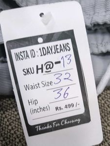 H@13 Size-32 (Sale) Latest Ladies high waist Jeans
