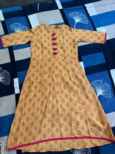 Orange And Pink Kurta For Women🧡🩷