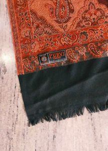 Thred Work &amp; Printed Stole No Damage Like New