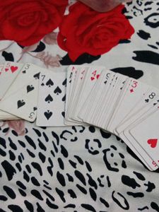 3 Sets Of Playable Cards