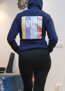 Puma Navy Zip Hoodie