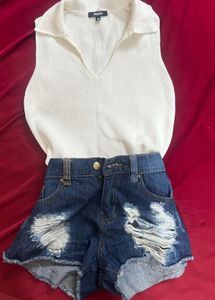 Sleeveless Knit Top