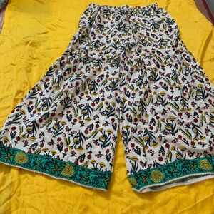 Floral Kurta Set with garara &amp; Dupatta