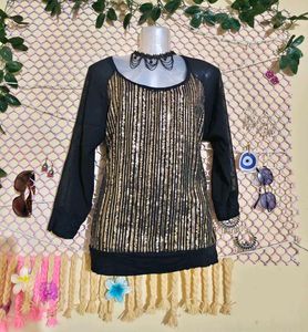 SizeM/L🎁Buy 2 Get 1 Free 🎁 Sparkly Sequin Top