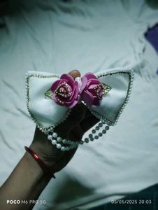 Rose Bow Clip🌸