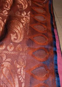 Elegant Polka Dot Saree