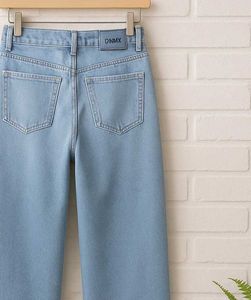 Wide Leg Cropped Jeans