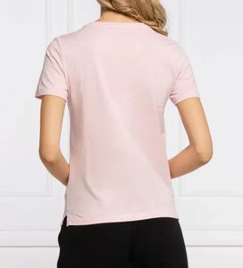 Guess Icon Rhinestone Tee- pink colour - size -s