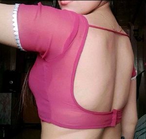 Meest Sheer Padded Sweetheart Neck Back Hook Blous