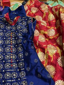 Skirt With Long Kurti