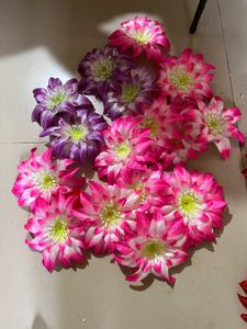 Decorative Artificial Flower Bouquet Ganpati Deco
