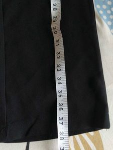 Black Korean Trousers - 26 waist