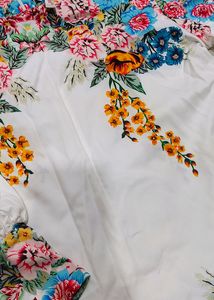 Puff Sleeves FLORAL DRESS!!