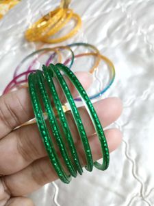 🌈Multi-colour Bangle Set