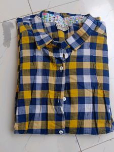 Price Drop!! Checked Shirt For Woman