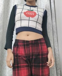 Cropped Vest Korean Styled 🎀