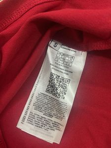Guess Red Polo Shirt - Size Medium