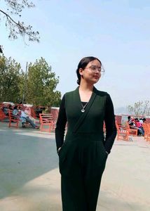 Green Wrap Jumpsuit