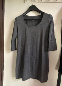 Gray Casual Dress