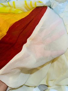 White &amp; Yellow One Pices