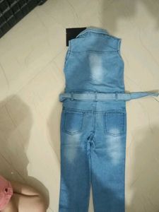 Denim Jumpsuit for Girls