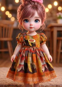 Cute Girls&#39; Dress