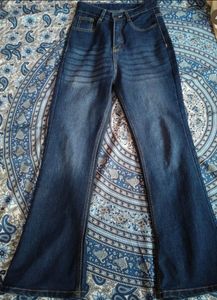 High Waisted bootcut jeans