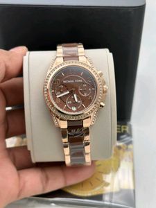 MK CRONO&amp; DATE WORKING LADIES WATCH