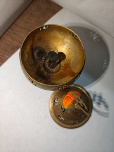 🪔 Golden Om &amp; Swastik Symbol Decorative Brass Diy